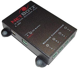 Net Botz?s new 4-20 mA Sensor Pod