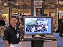 Vy Hoang of i3DVR saw the company&apos;s 32-channel DVR with human recognition software win a Dealer&apos;s Choice award.