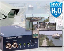 IndigoVision&apos;s VideoBridge technology is providing remote surveillance for the Welland Canal section of the St. Lawrence Seaway.
