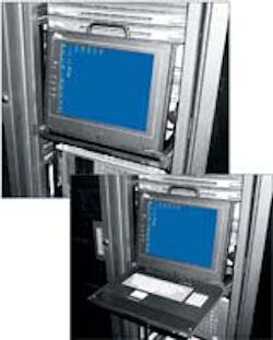 Middle Atlantic Products' new LCD monitor, keyboard and touchpad control system Middle Atlantic Products' new LCD monitor, keyboard and touchpad control system