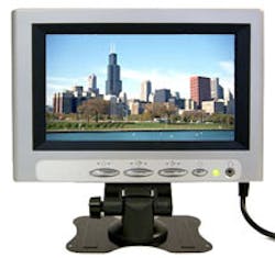 Matco's new LCD-702 monitor features a lightweight design, and both DC and AC power sources to make it easily used in mobile applications. Matco's new LCD-702 monitor features a lightweight design, and both DC and AC power sources to make it easily used in mobile applications.