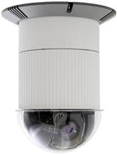 The 231D network camera from Axis Communications features an 18x optical zoom, PTZ, and light sensitivity to .3 lux.