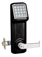 The SDC EntryCheck E72-32 is keypad programmable, and can store 32 user codes, plus has functionality for temporary codes, scheduled holidays, manually activated access and lockout modes.