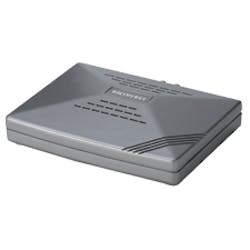 Digimerge has introduced its network video server with two video inputs, four alarm inputs, and a RS485 control port. It allows networking of Digimerge's non-network DVRs. Digimerge has introduced its network video server with two video inputs, four alarm inputs, and a RS485 control port. It allows networking of Digimerge's non-network DVRs.