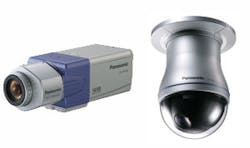 The WV-CS954 color dome camera and the WV-CP480 series color fixed cameras featured advanced signal processing, a new CCD and capabilities for extremely low-light vision. The WV-CS954 color dome camera and the WV-CP480 series color fixed cameras featured advanced signal processing, a new CCD and capabilities for extremely low-light vision.