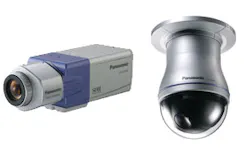 The WV-CS954 color dome camera and the WV-CP480 series color fixed cameras featured advanced signal processing, a new CCD and capabilities for extremely low-light vision. The WV-CS954 color dome camera and the WV-CP480 series color fixed cameras featured advanced signal processing, a new CCD and capabilities for extremely low-light vision.