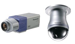 The WV-CS954 color dome camera and the WV-CP480 series color fixed cameras featured advanced signal processing, a new CCD and capabilities for extremely low-light vision.