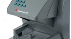 Recognition Systems&apos; new biometric time-and-attendance terminal, the HandPunch 50E, uses hand geometry identification to eliminate buddy punches.
