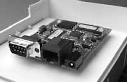 The Honeywell Internet Control Module allows people to use a PC as a control station for their home, controlling security, lighting and HVAC systems. The Honeywell Internet Control Module allows people to use a PC as a control station for their home, controlling security, lighting and HVAC systems.