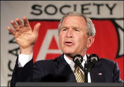 Bush has called for more flexibility for re-entry at U.S. borders.