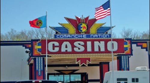 GE&apos;s ClearCast enterprise digital video and audio recording systems will be used at four Comanche Nation casino operations in Oklahoma.