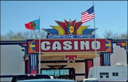 GE's ClearCast enterprise digital video and audio recording systems will be used at four Comanche Nation casino operations in Oklahoma. GE's ClearCast enterprise digital video and audio recording systems will be used at four Comanche Nation casino operations in Oklahoma.