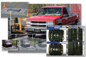 The UVIS (under vehicle inspection system) from Northrop Grumman allows for detailed viewing of vehicles at checkpoints, and can be used from 500 feet away as well as integrate with license plate recognition technologies.