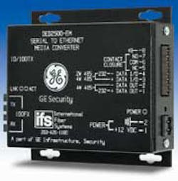 The IFS DED2500 is an Ethernet Data Converter that effectively converts common standard serial data protocols such as RS-232 and 2-wire or 4-wire RS-485 to Ethernet data. The IFS DED2500 is an Ethernet Data Converter that effectively converts common standard serial data protocols such as RS-232 and 2-wire or 4-wire RS-485 to Ethernet data.