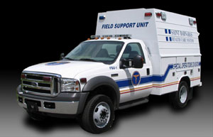 Niche vehicle supplier Odyssey Automotive Specialty has used Rainbow CCTV's lenses as part of integrating live surveillance into incident command vehicles.