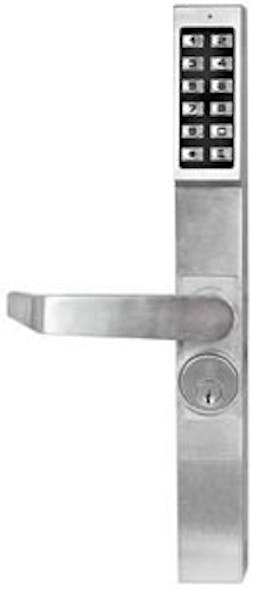 Different series of the new Narrow Stile line of Trilogy Locks are available to add capacity for up to 2,000 users and can record event audit trails for up 40,000 events.