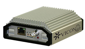 Vicon's VN-301T network server solves the challenge of getting analog video into the ViconNet video management software platform by converting the analog video feeds to digital information for network transmission.