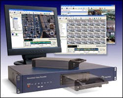 IndigoVision's new NVR1.5 features a 'hot-swappable' removable hard disk. IndigoVision's new NVR1.5 features a 'hot-swappable' removable hard disk.