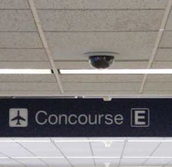 Vicon's dome cameras were used as part of the 800 cameras in the airport. The system was designed by Minnesota-based Pro-Tech Design, which had to create a system that could merge video from across multiple facilities on a 3,300-acre site. Vicon's dome cameras were used as part of the 800 cameras in the airport. The system was designed by Minnesota-based Pro-Tech Design, which had to create a system that could merge video from across multiple facilities on a 3,300-acre site.