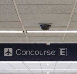 Vicon&apos;s dome cameras were used as part of the 800 cameras in the airport. The system was designed by Minnesota-based Pro-Tech Design, which had to create a system that could merge video from across multiple facilities on a 3,300-acre site.