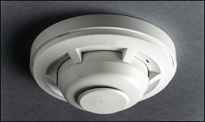 The 5601P detector is designed to be visually unobtrusive and offers single-circuit, fixed temperature (135) notification.