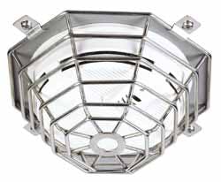 The Stainless Steel Web Stopper uses 9-gauge stainless steel wire to give heavy duty protection to smoke detectors The Stainless Steel Web Stopper uses 9-gauge stainless steel wire to give heavy duty protection to smoke detectors