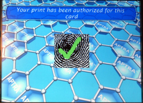 Scanning fingerprints or irises to verify an ATM customer's identity has yet to penetrate the U.S. banking market because of concerns about expense and privacy. CREDIT: AP Photo/Martin Cleaver Then, let's put that story/photo on homepage and use this