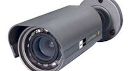 Speco Technologies&apos; HT-7715DNV camera offers controls inside the camera, uses built-in infrared LEDs, many features all in a weatherproof, color, day-and-night bullet camera format.