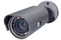 Speco Technologies' HT-7715DNV camera offers controls inside the camera, uses built-in infrared LEDs, many features all in a weatherproof, color, day-and-night bullet camera format. Speco Technologies' HT-7715DNV camera offers controls inside the camera, uses built-in infrared LEDs, many features all in a weatherproof, color, day-and-night bullet camera format.