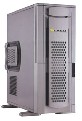 Crest Electronics has introduced a new DVR, the CDVS-7516, which features 4CIF resolution, MPEG4 compression, high record and display rates, multiple motion detection zones, remote administration and email notification.