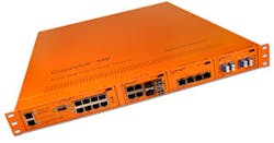 The GigaVUE-MP data access switches offer out-of-band security, transaction monitoring for critical networks.