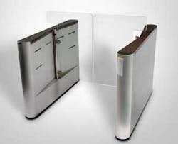 Smarter Security Systems has introduced its new Fastlane GlassGate for lobby security and corporate access control Smarter Security Systems has introduced its new Fastlane GlassGate for lobby security and corporate access control