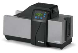 Fargo&apos;s new Print Security Management and Print Security Client system allows security directors to control the process of card creation across the network and to control networked printers like the Fargo HDP600 pictured above.