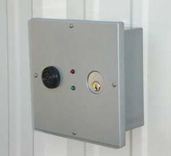 Kouba's Outdoor-Rated Door Alarm offers a rugged design for door access control and door monitoring. Kouba's Outdoor-Rated Door Alarm offers a rugged design for door access control and door monitoring.