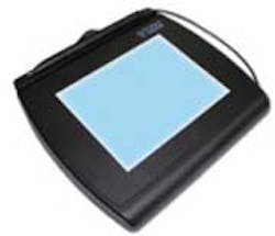 The STOPware Topaz Signature Tablet features a 4' x 5' interactive LCD for capture of signatures to support various visitor management applications. The STOPware Topaz Signature Tablet features a 4' x 5' interactive LCD for capture of signatures to support various visitor management applications.