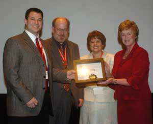 HID Corporation's Director of Manufacturing Brian Montanari receives the Connecticut Shingo Commendation for Excellence in Leadership Culture and Infrastructure.