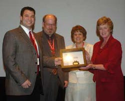 HID Corporation's Director of Manufacturing Brian Montanari receives the Connecticut Shingo Commendation for Excellence in Leadership Culture and Infrastructure. HID Corporation's Director of Manufacturing Brian Montanari receives the Connecticut Shingo Commendation for Excellence in Leadership Culture and Infrastructure.