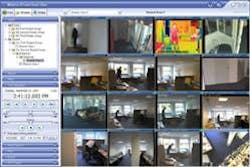 A screenshot from the XProtect Professional v4.6 shows the Milestone XProtect Remote Client viewing images from 16 cameras. A screenshot from the XProtect Professional v4.6 shows the Milestone XProtect Remote Client viewing images from 16 cameras.