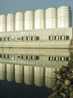 The Oahe Dam and powerhouse near Pierre, S.D., is undergoing its regular security review, much like many of the nation's critical infrastructure holdings. The Oahe Dam and powerhouse near Pierre, S.D., is undergoing its regular security review, much like many of the nation's critical infrastructure holdings.