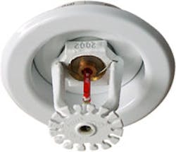 Tyco unveiled its Rapid Response home sprinkler/fire surpression line at the 2006 International Builders Show. Tyco unveiled its Rapid Response home sprinkler/fire surpression line at the 2006 International Builders Show.