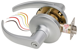 SDC's new Z7200 ANSI Grade 1 electrified cylindrical lockset