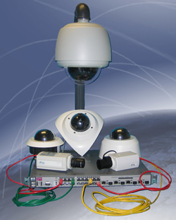 DVTel's new Altitude suite of professional network cameras.
