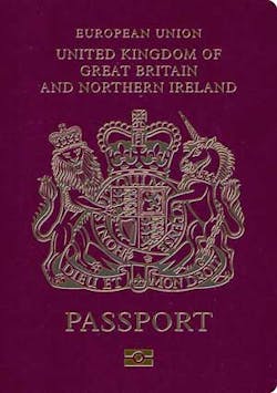 Britain&apos;s Home Office has started to roll out the nation&apos;s new passports, which feature a chip inside that includes biometric information, making the documents almost impossible to fake.