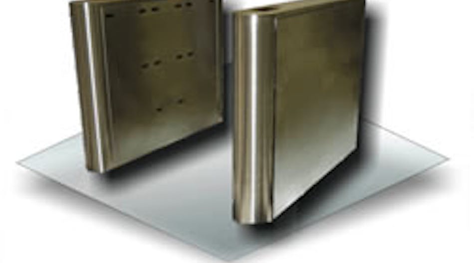 The Delta 7000 turnstile is a full optical turnstile, officially released this month into full production.