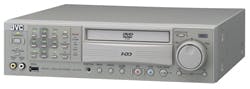 The VR-509E DVR from JVC features a DVD burner for exporting images, and an internal 320GB hard drive for video storage. The VR-509E DVR from JVC features a DVD burner for exporting images, and an internal 320GB hard drive for video storage.