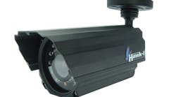 Hawk-I Security&apos;s new color day/night, IR camera, the HAWK-541VXIRCB.