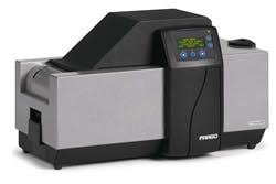 Fargo Electronics' new HDP600 CR100 printer/encoder prints up to/over the edge for CR-100 (3.88' x 2.63') cards, making the printer ideal for event badging solutions and other cards that need to be read at a distance. Fargo Electronics' new HDP600 CR100 printer/encoder prints up to/over the edge for CR-100 (3.88' x 2.63') cards, making the printer ideal for event badging solutions and other cards that need to be read at a distance.