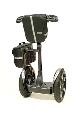 Segway's new i180 police package is designed for patrol usage, and has been adopted in the guard services industry. Segway's new i180 police package is designed for patrol usage, and has been adopted in the guard services industry.