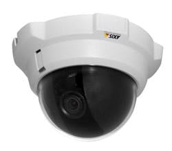 The AXIS 216FD Fixed Dome Network Camera has a compact and discreet design with effective protection against tampering, which makes it ideal for applications such as retail and education