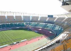 Italy's Bari Soccer Stadium turns to an IP transmission system using ACTi's video server and EL.MO's DVR, matrices and monitoring solutions. Italy's Bari Soccer Stadium turns to an IP transmission system using ACTi's video server and EL.MO's DVR, matrices and monitoring solutions.